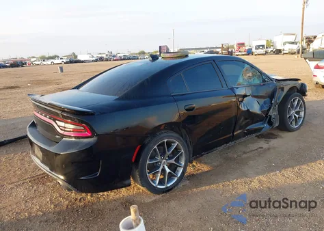 2022 Dodge Charger Gt Rwd из США, поврежденный, VIN 2C3CDXHG6NH169068